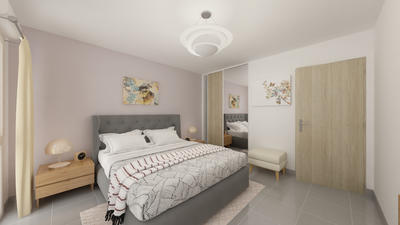 Appartement - 45 m² - 2 pièces