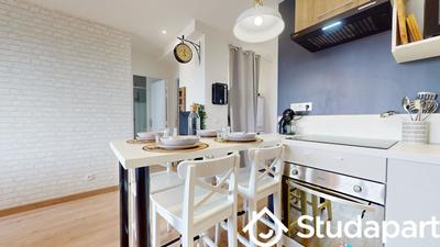 Chambre - 9 m² - 1 pièce