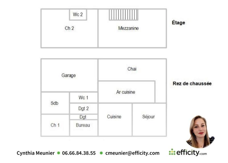 Maison - 160 m² - 5 pièces