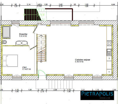 Maison - 140 m² - 6 pièces