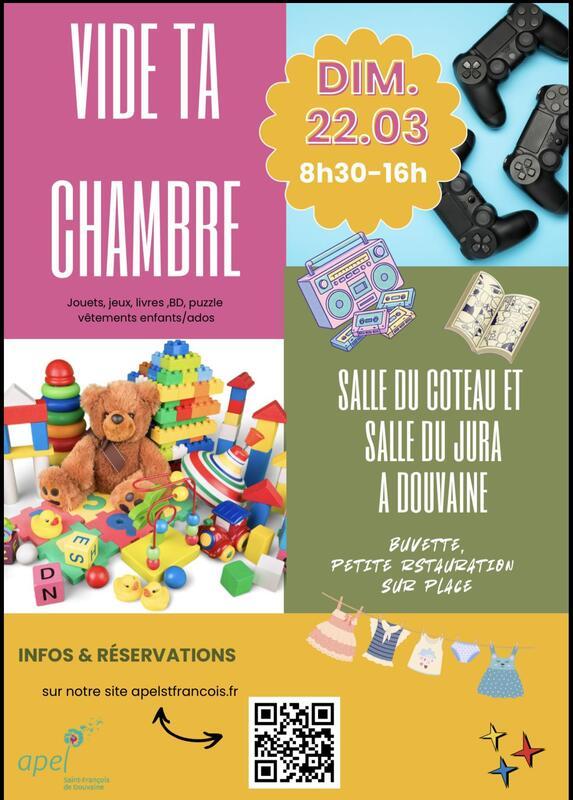 Vide ta chambre de l’apel st francois