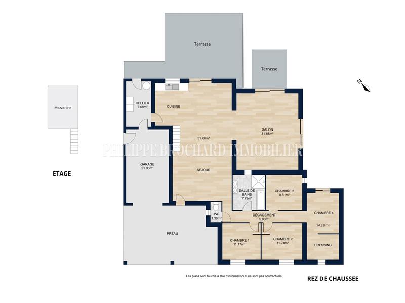 Maison - 145 m² - 5 pièces