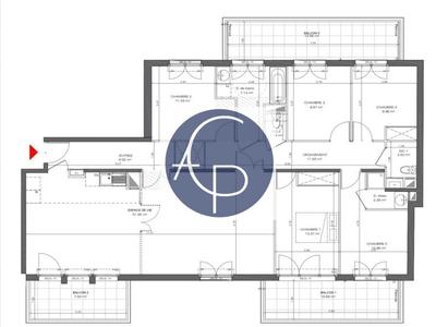 Appartement - 140 m² - 6 pièces