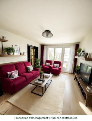 Appartement - 57 m² - 3 pièces