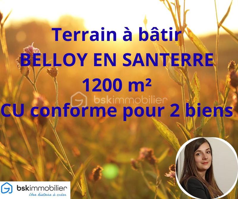 Terrain constructible - 1 220 m²