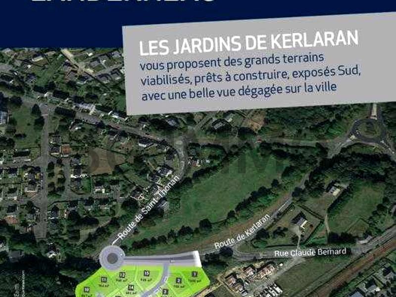 Terrain constructible - 786 m²