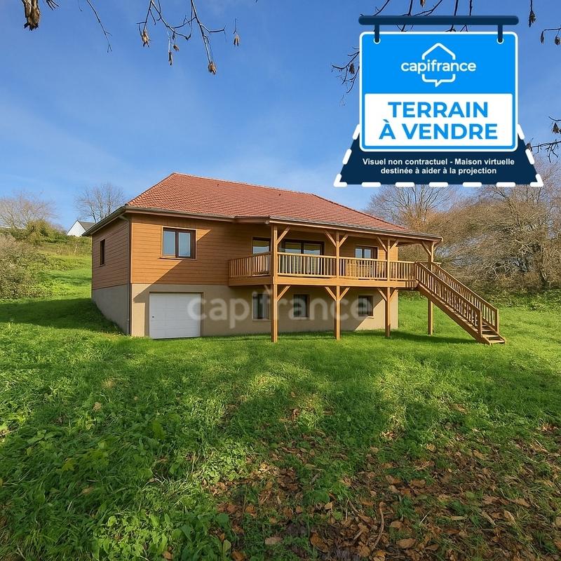 Terrain constructible - 1 352 m²