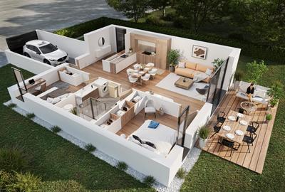 Appartement - 69 m² - 3 pièces