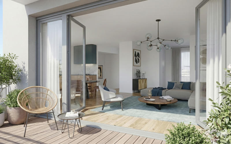 Appartement - 85 m² - 4 pièces