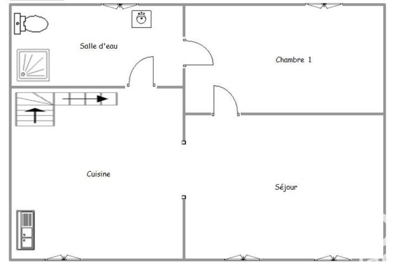Maison - 94 m² - 5 pièces