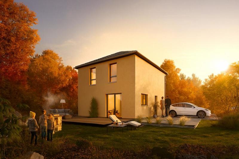 Maison - 90 m² - 5 pièces