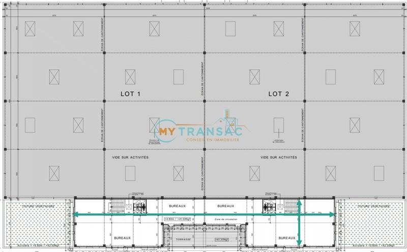 Local d'activités - 2 364 m²