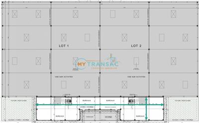 Local d'activités - 2 364 m²