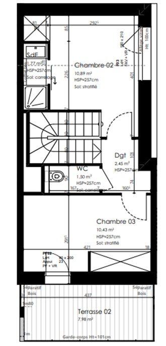 Appartement - 85 m² - 4 pièces