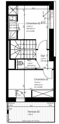 Appartement - 85 m² - 4 pièces