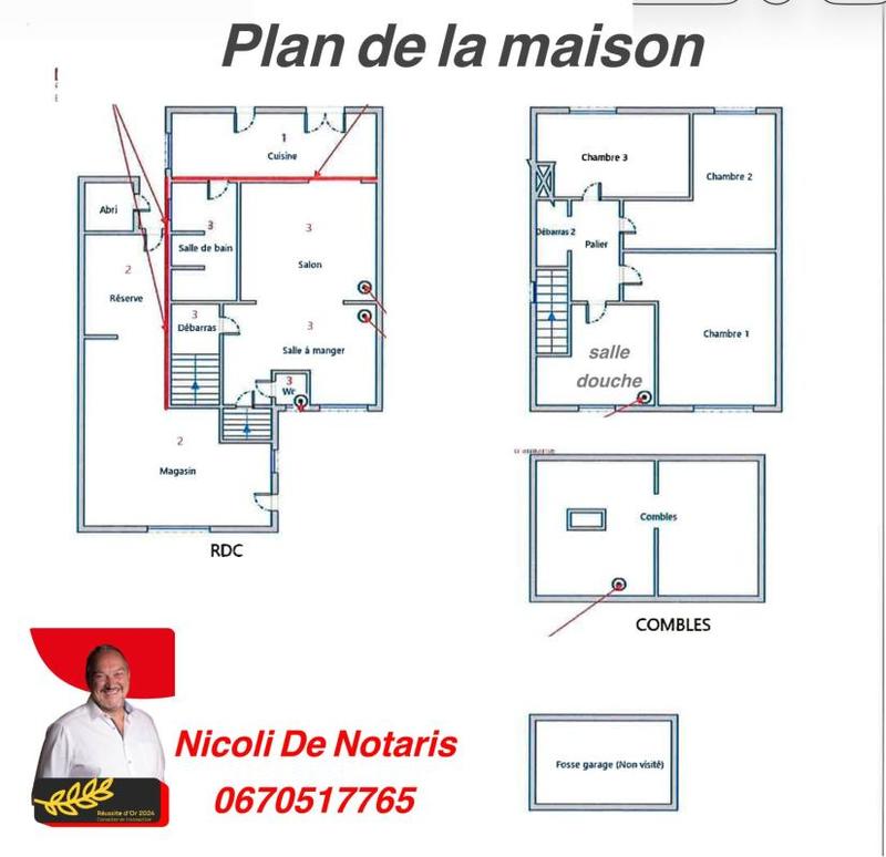 Maison - 132 m² - 5 pièces