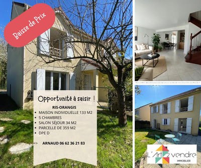 Maison - 133 m² - 7 pièces