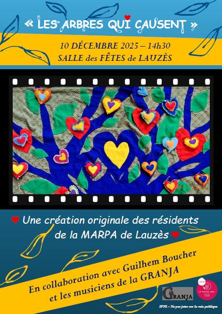 &quot;Les arbres qui causent&quot; à la Marpa de Lauzès