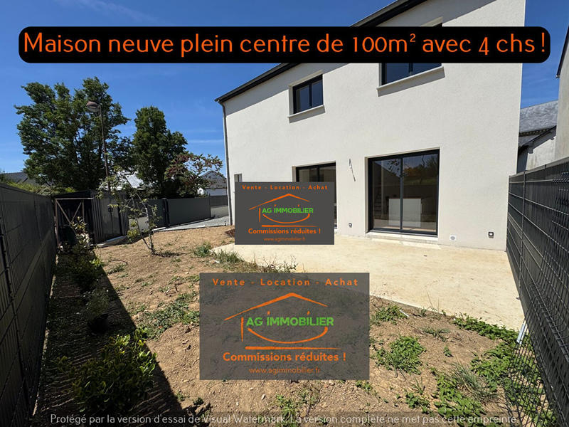 Maison - 100 m² - 6 pièces