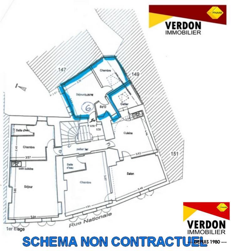 Appartement - 21 m² - 2 pièces