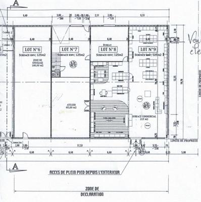 Local commercial - 543 m²