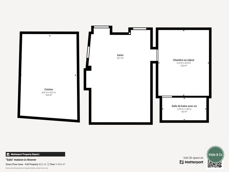 Maison - 81 m² - 4 pièces