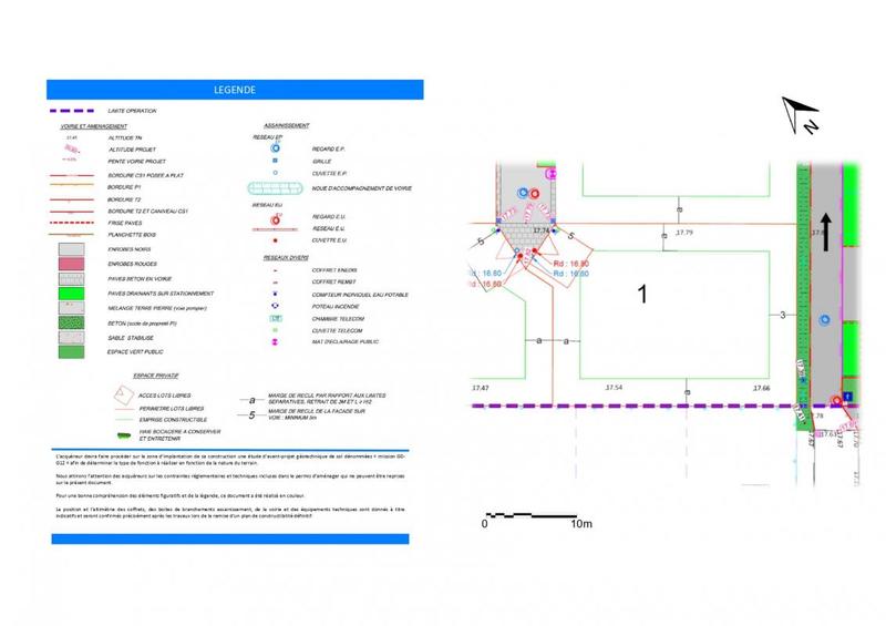 Terrain constructible - 546 m²