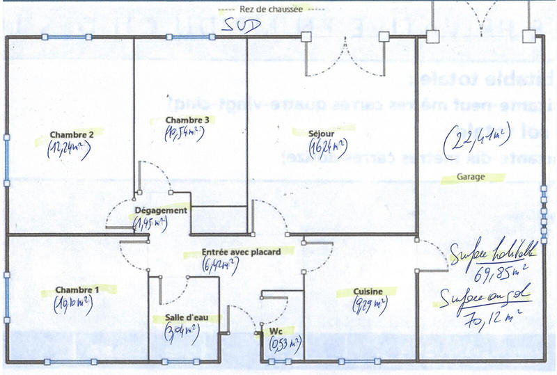 Maison - 70 m² - 4 pièces