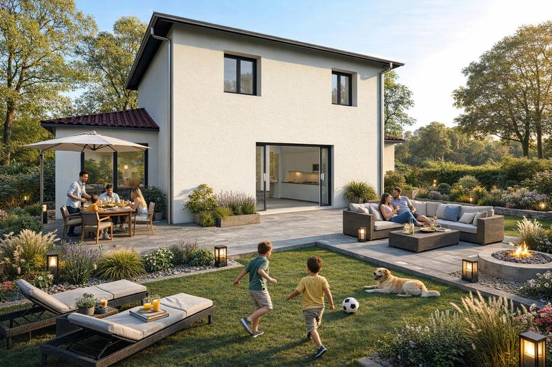 Maison - 100 m² - 4 pièces