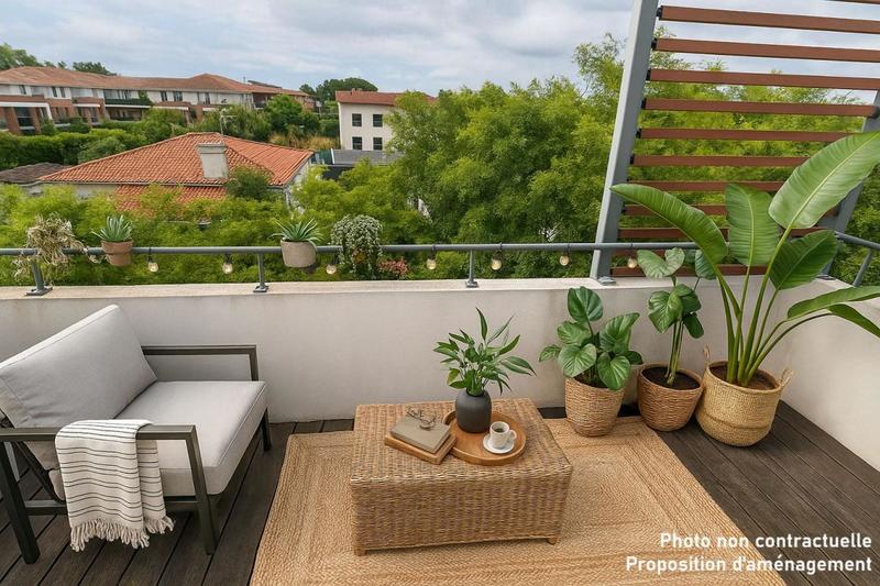 Appartement - 40 m² - 2 pièces