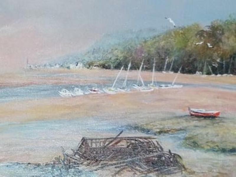 "Arts en lumières" de Monique Marie et Jack Bercy (peinture et verrerie)