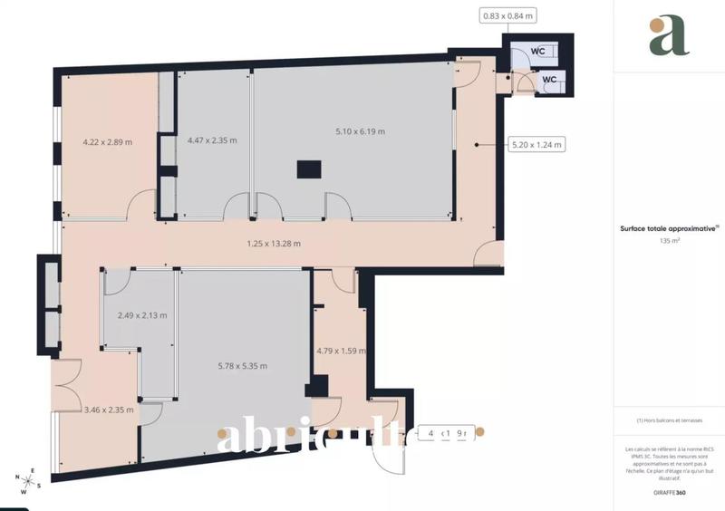 Local commercial - 136 m²