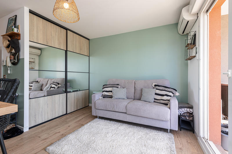 Appartement - 22 m² - 1 pièce