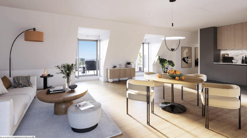 Appartement - 91 m² - 4 pièces