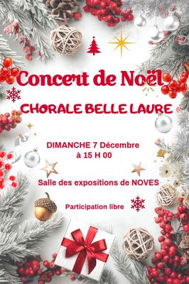 Concert de Noël de la Chorale Belle Laure