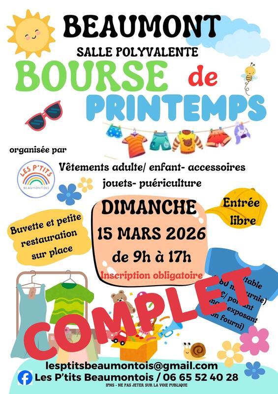 Bourse de printemps