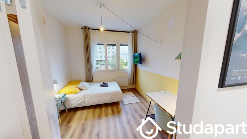 Chambre - 10 m² - 1 pièce