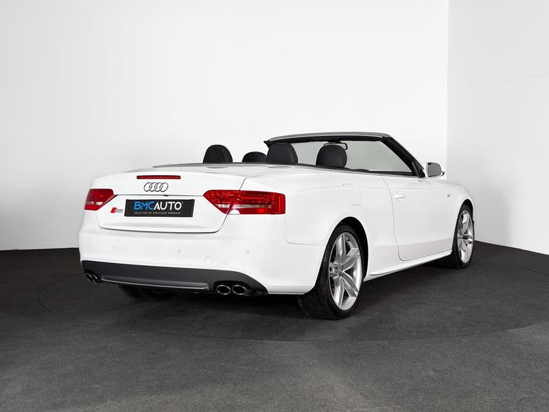 Audi A5 S5 Cabriolet 3.0 V6 333ch Quattro s-Tronic Ja19p Cuir Sport Chauff Regul Int Audi Exclusive Gps