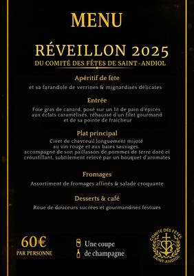 Réveillon du jour de l'an années 80