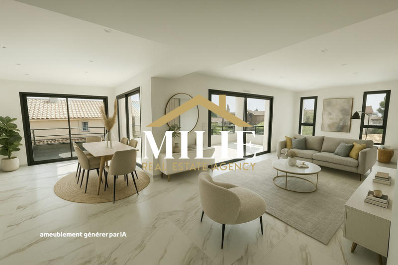 Appartement - 122 m² - 4 pièces