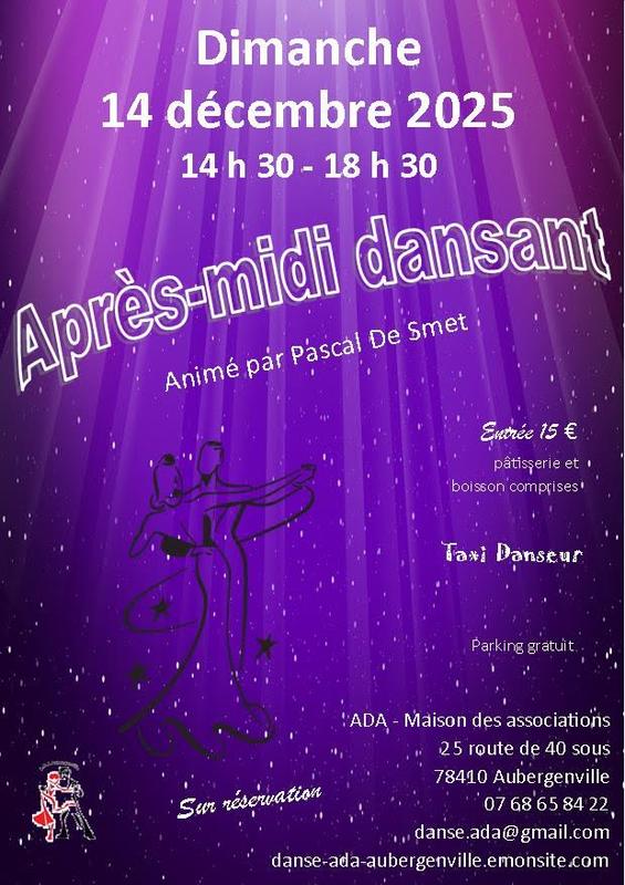 Après midi dansant à Aubergenvile