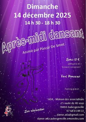 Après midi dansant à Aubergenvile