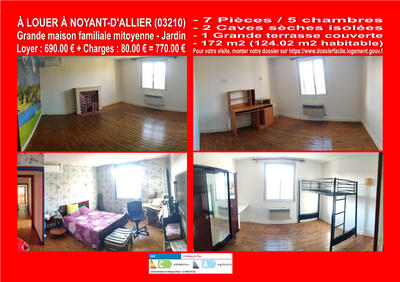 Maison - 120 m² - 6 pièces