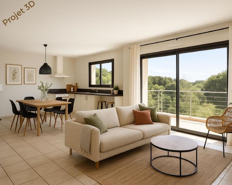 Appartement - 72 m² - 3 pièces