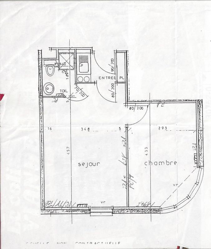Appartement - 34 m² - 2 pièces