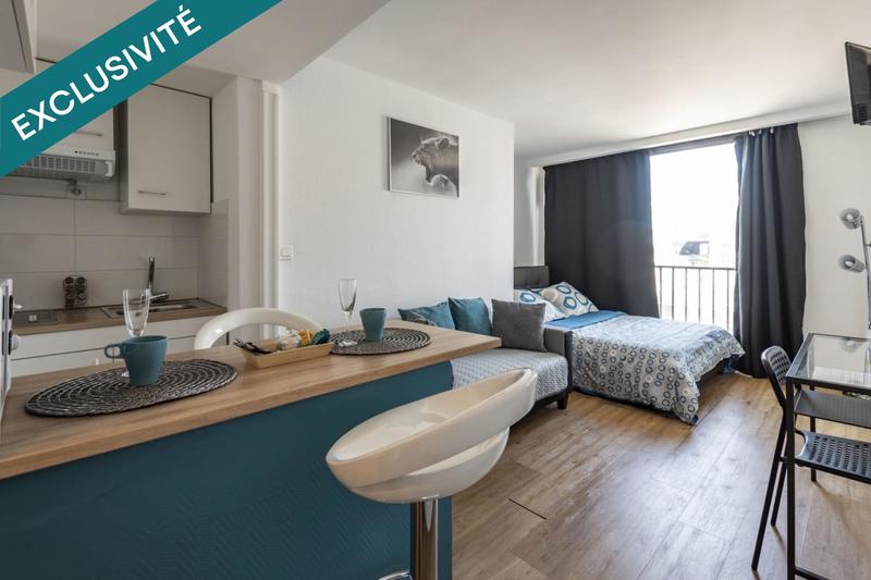 Appartement - 22 m² - 1 pièce