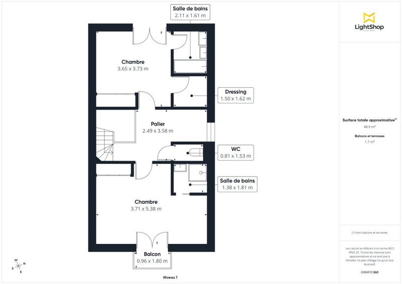 Maison - 110 m² - 5 pièces