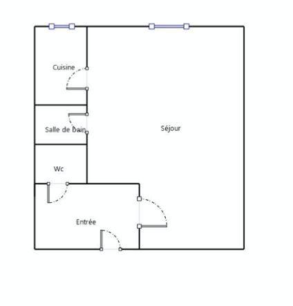 Appartement - 35 m² - 1 pièce