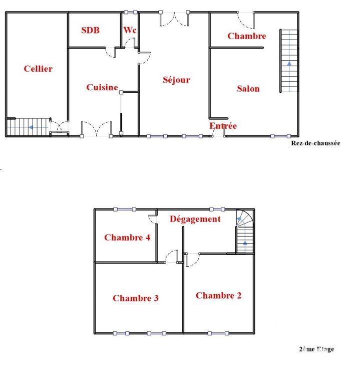 Maison - 118 m² - 7 pièces