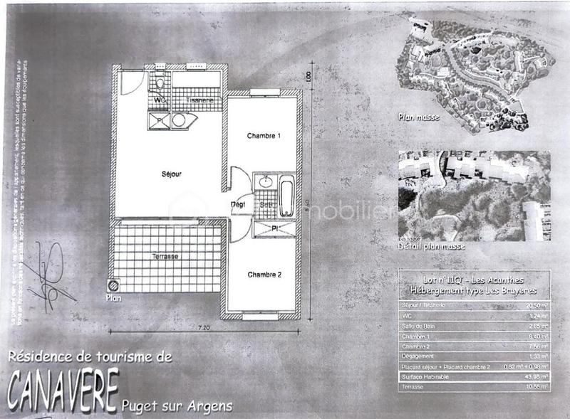 Maison - 43 m² - 3 pièces